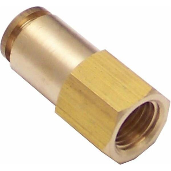 Helix Suspension Brakes And Steering .25 in. Female NPT to .38 in. Push Tube Air Fitting 12072 - main